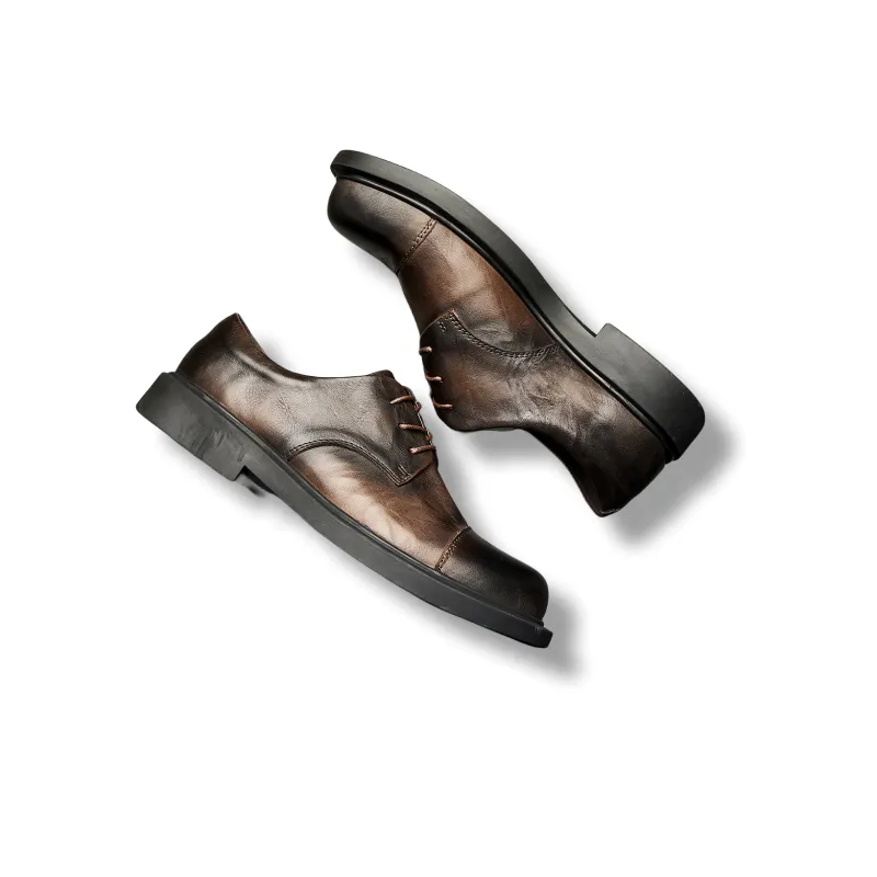 Brounvanm Casual Shoes Men's Coffee-3