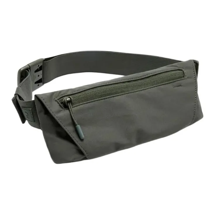 DECATHLON Polyester One Shoulder Crossbody Fanny Pack Regular Unisex Black Olive-0