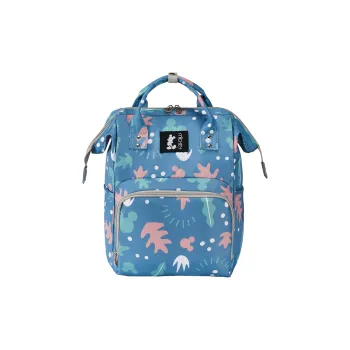 Disney Oxford Mommy Bag Backpack Regular Unisex Blue/Green/Pink