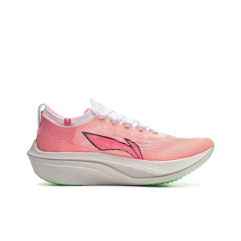 LiNing Feidian 4 Elite Cushioning Anti-Slip And Wear-Resistant Low-Top Running Shoes Unisex Pink-1