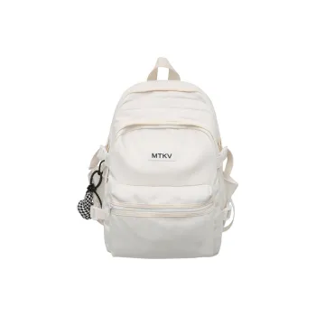 Travel Nylon Backpack Regular Unisex White/Black/Blue/Pink