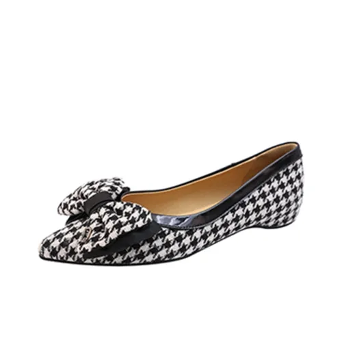 FLOWERSKAM Casual Single Shoes Low Heel Women's