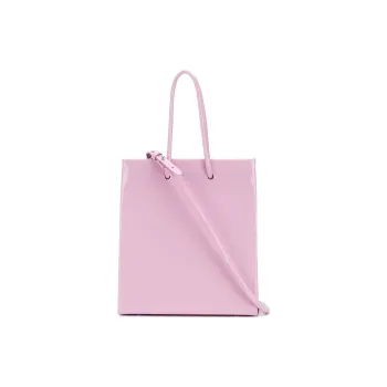 MEDEA Leather Tote Bag Shopping Bag Shoulder Bag Crossbody Bag Handbag Women's Pink