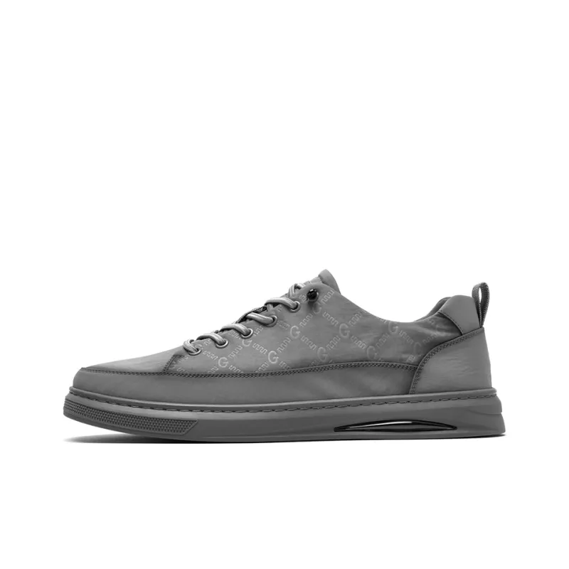 AOKANG Wear-Resistant Slip-Resistant Low-Top Skateboard Shoes Men's Exclusive Box-0