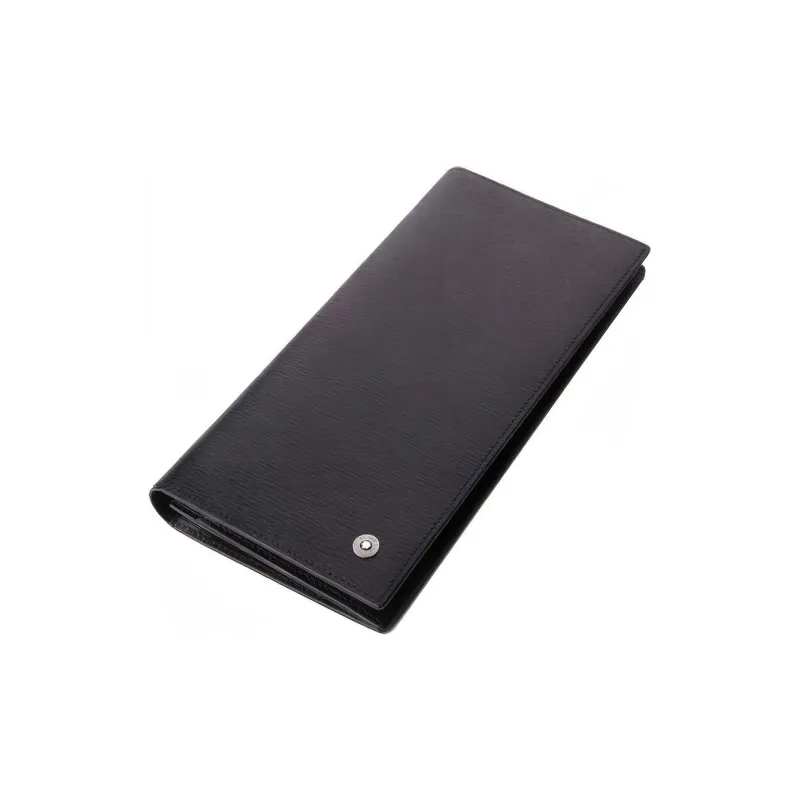 MONTBLANC Meisterstuck Leather Wallet Men's Black-1