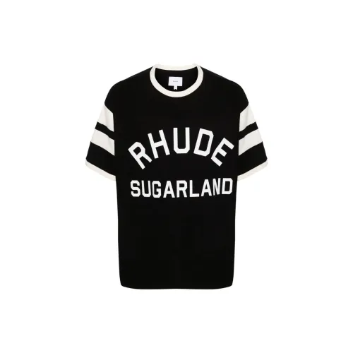 RHUDE T-Shirts Men Black