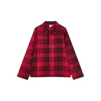 CALVIN KLEIN Pajama Tops Men's Red Black