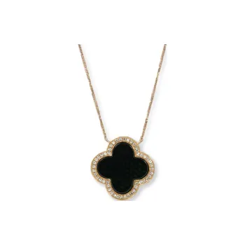 Qingjing Glutinous Jade 18K Black Jade Pendant Women's