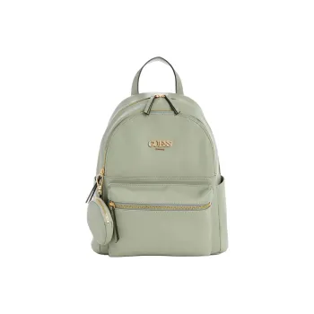 GUESS Artificial Leather Backpack Unisex Moss Green