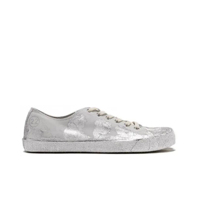Maison Margiela Low Top Skateboard Shoes Men's Silver-1