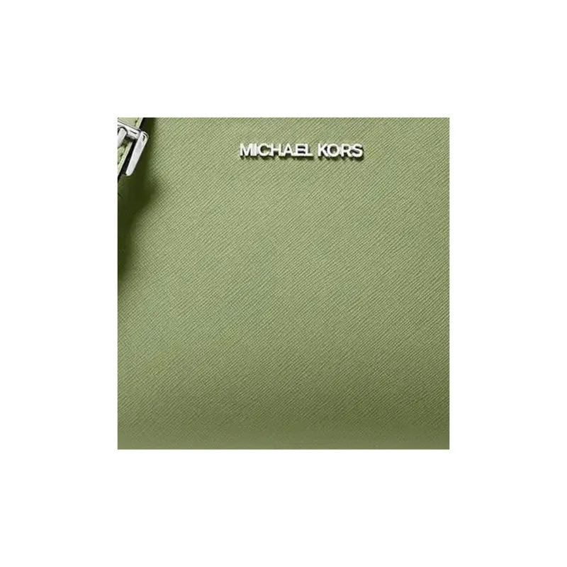 MICHAEL KORS Canvas Shoulder Bag, Crossbody Bag Trumpets Women's Green-3