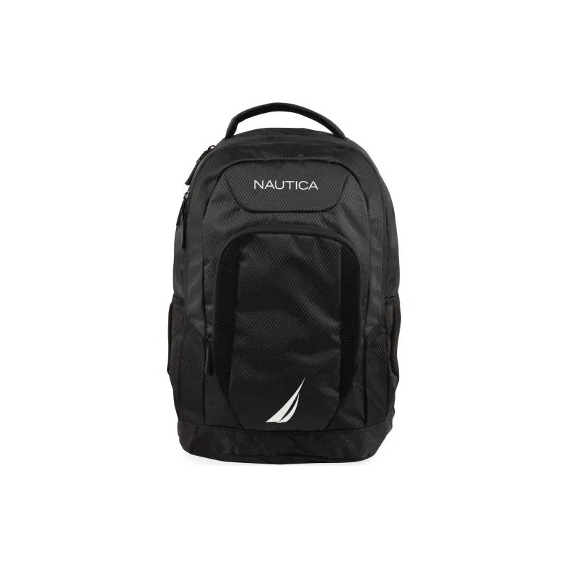 NAUTICA Polyester Backpack Men's Black-0
