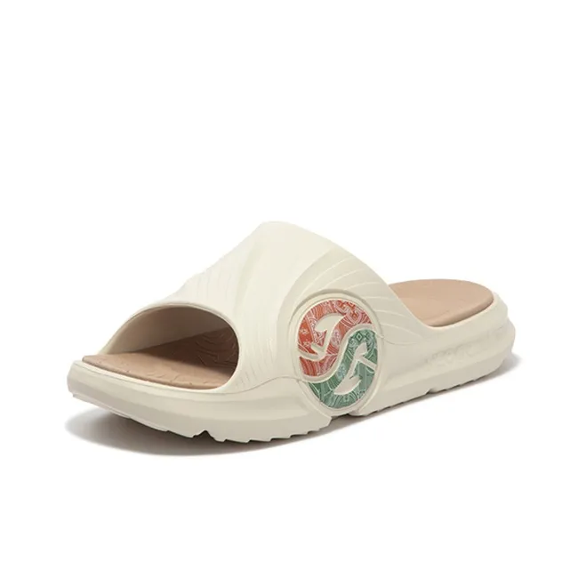 361° AG Tidal Drag Slide Slippers Men's Classic Taupe Gray-1