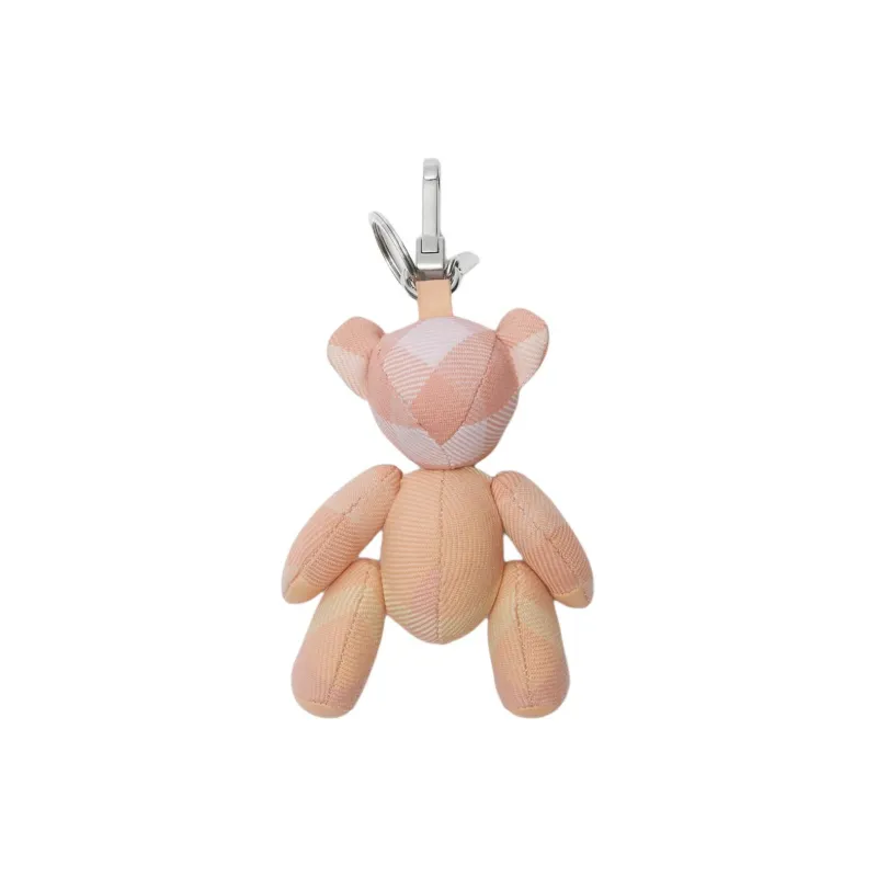 Burberry Lambskin Keychains Women's Pink-1