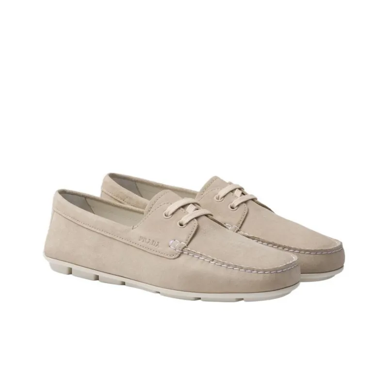 PRADA Suede Driving Shoes-2