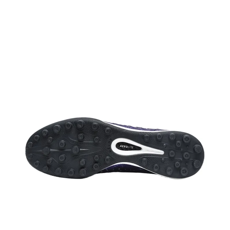 KELME Speed Electric 3.0 TF Rubber Broken Studs Cushioning Coverage Soccer Shoes Unisex Dark Purple-4