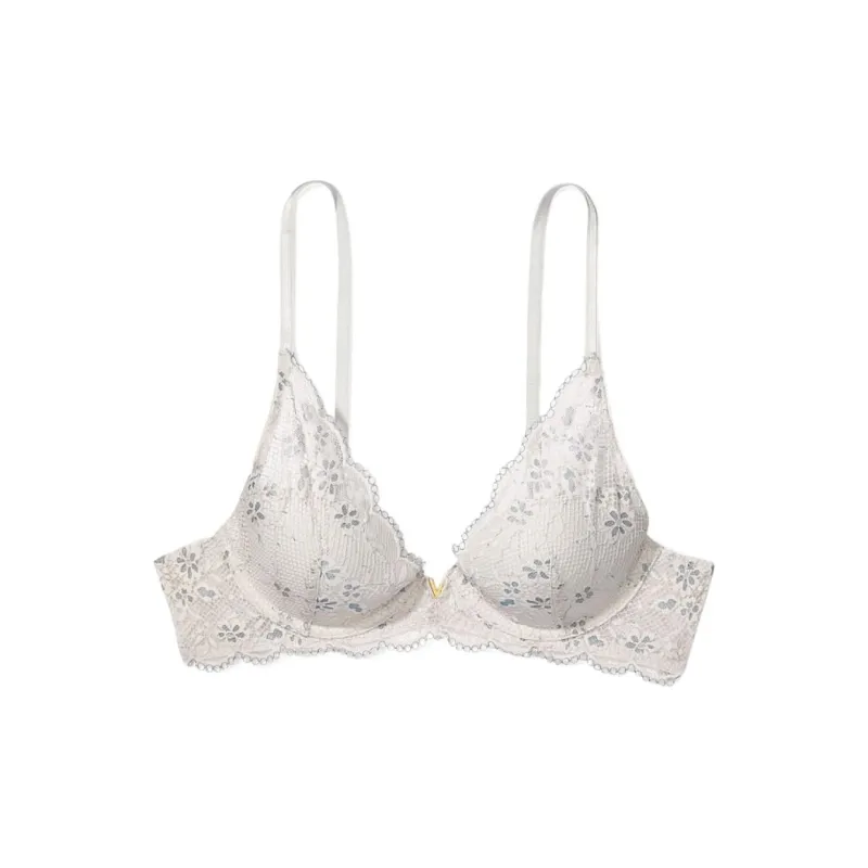 VICTORIA'S SECRET Bra Women's Silver Gray-0