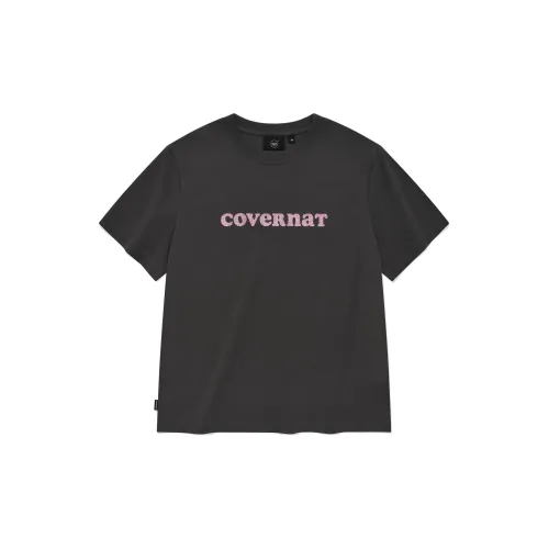 COVERNAT T-Shirts Women's Charcoal Gray