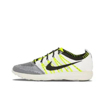 Nike Lunar Flyknit Htm White Black Volt