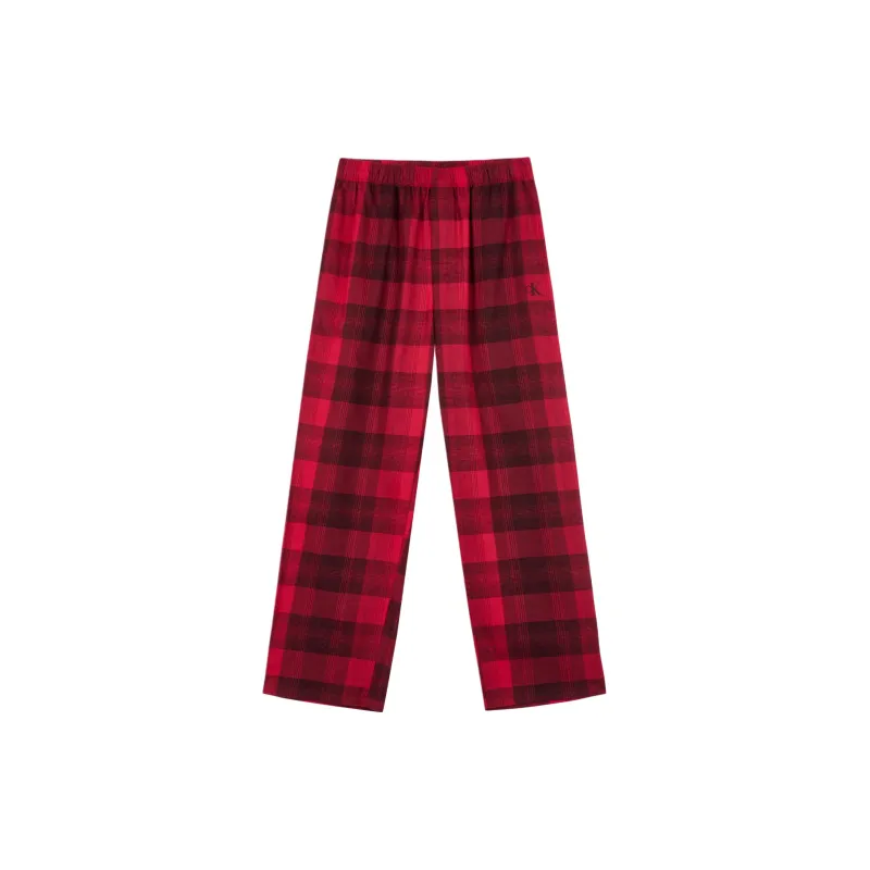 CK/Calvin Klein Pajama Pants Men's Red Black-0