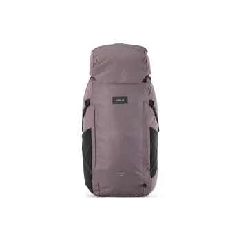 DECATHLON Polyester Travel Bag Outdoor Hiking Backpack Women's Dark Pink