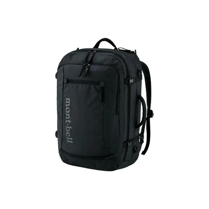 MONTBELL Nylon Mountaineering Bag Backpack Unisex Black-0