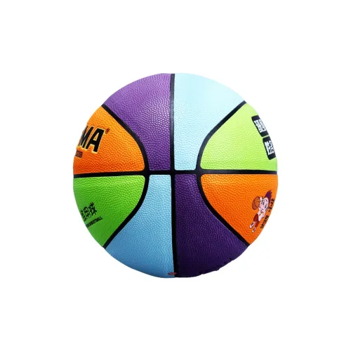 For Erma Size 5 Indoor Outdoor Universal Basketball PU Four Colors Blue Green Orange Purple