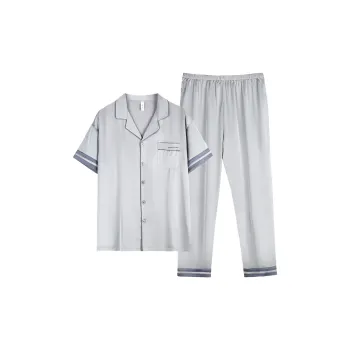 Xuan Liang Pajama Set Men's Mist Gray