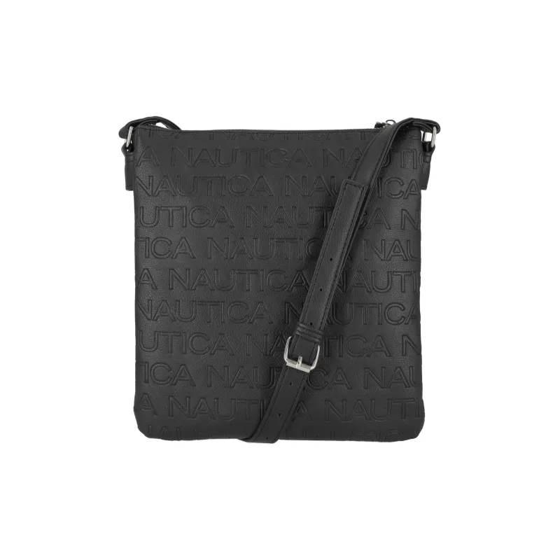 NAUTICA Polyvinyl Chloride Shoulder Bag Crossbody Bag Women's Black-3