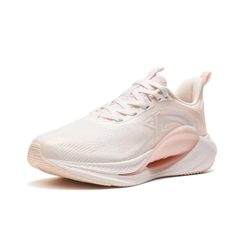 XTEP Hydrogen Wind 7.0 Cushioning, Breathable, Lightweight, Rebound Low Top Running Shoes Women's Hubble Style-1