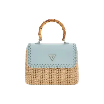 GUESS Artificial Leather Shoulder Bag Crossbody Bag Women's Light Blue