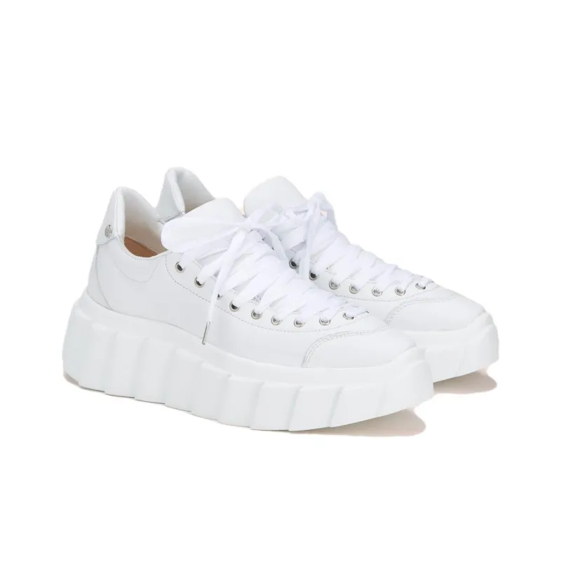 AGL Blondie Ties Leather Sneakers Women's-1