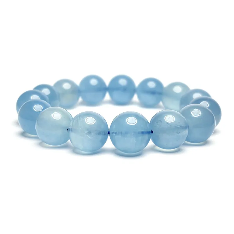 MOUNTAINS AND MANS Aquamarine Bracelets Unisex-10