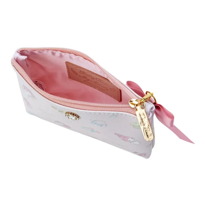 Sanrio PU Card Holder Wallet Mini Women's Pink-1