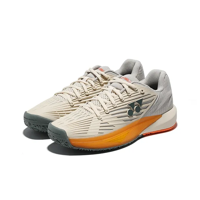 YONEX Anti Slip Wear Resistant Low Top Tennis Shoes Women's Sandy Brown-1