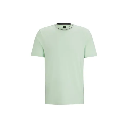 HUGO BOSS T-Shirts Men Light Green