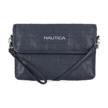 NAUTICA Nylon Clutches Shoulder Bag Crossbody Bag Mini Women's Dark Blue
