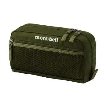 MONTBELL Nylon Toiletry Bag Small Size Unisex Khaki Green