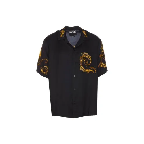 VERSACE JEANS Shirts Men Black