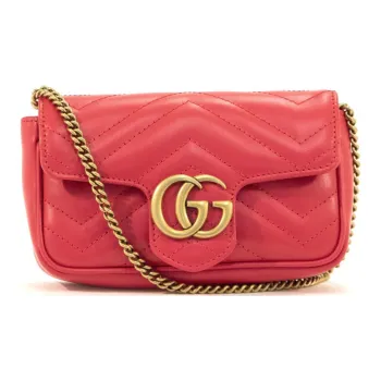 GUCCI GG Marmont Super Mini Shoulder Bag