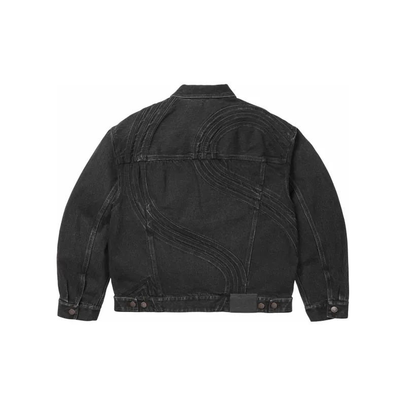 Supreme S Logo Denim Trucker Jacket - Cheap Rcj Jordan Outlet
