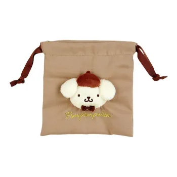Sanrio Polyester Drawstring Bag Storage Bags Women's Light Brown