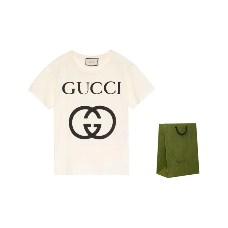 GUCCI Oversize With Interlocking G T shirt-2