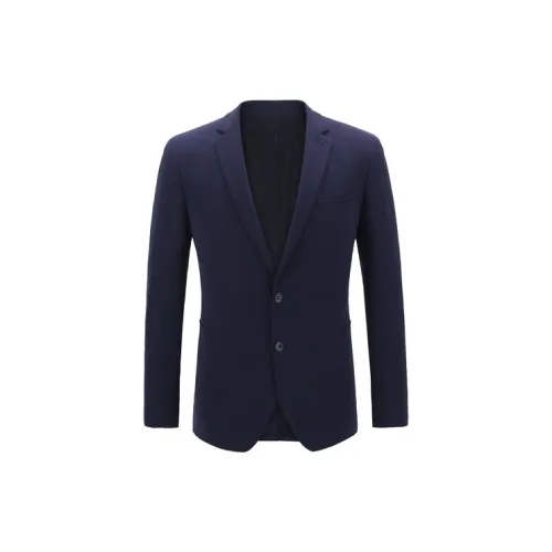 YOUNGOR Business Suits Men Navy Blue