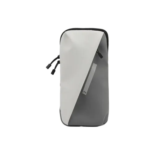 DECATHLON Polyester Arm Bag Cell Phone Pouch Unisex Stone Gray & Lead Gray