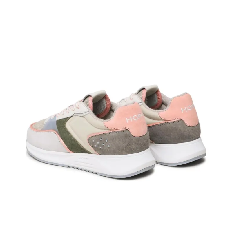 HOFF Pilsen Cushioning Wear Resistant Low Top Casual Shoes Women's Beige Gray-3