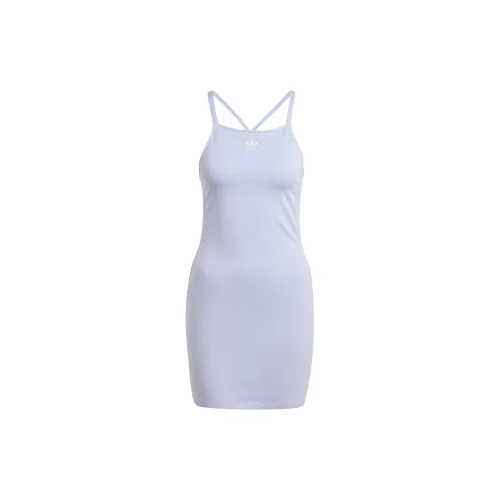 Adidas Originals Slip Dresses Women's Purple