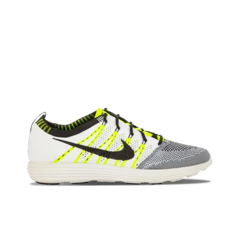 Nike Lunar Flyknit Htm White Black Volt-1