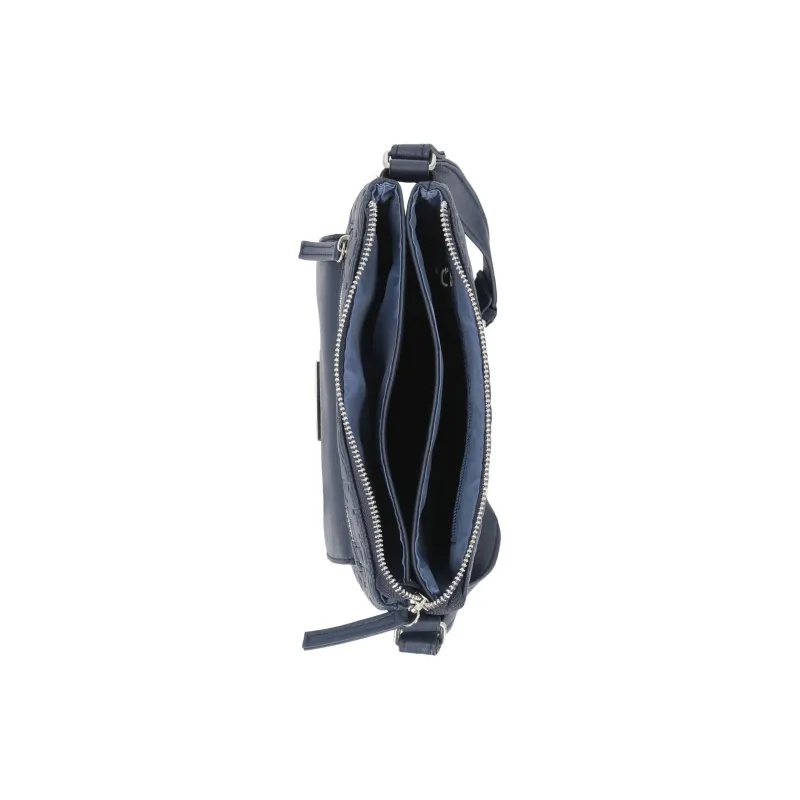 NAUTICA Polyvinyl Chloride Shoulder Bag Crossbody Bag Women's Work Shirt Blue-4