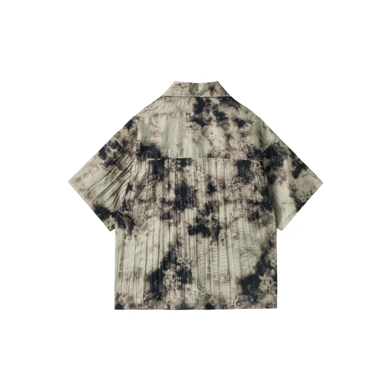 XINYINSU Short Sleeved Shirt Unisex Green-1